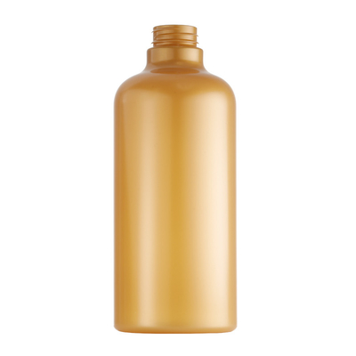goldene Kunststoffgehäuse-Flasche des Vorrat-750ml für Bad-Milch und Pflegespülung