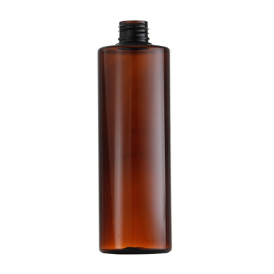 Haar-Gel-Triggerschwarzweiss-sprühflasche des Haustier-300ml Brown transparente Amber Black Empty Alcohol Plastic
