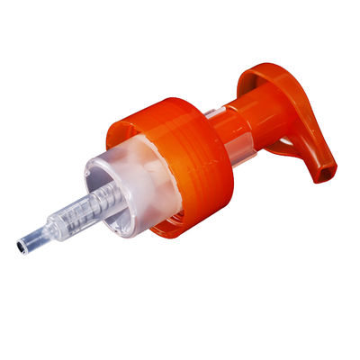 Orange Verschluss-Handdesinfizierer-Schaum-Pumpe der Torsions-ISO14001 für Handwäsche-Seife