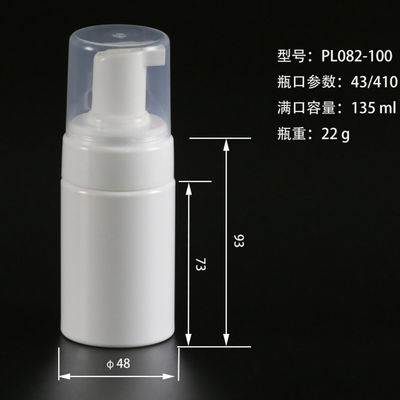 ISO14001 leere 100ml Plastikflaschen, BPA-Handlungsfreiheits-Wäsche-Zufuhr-Flasche