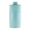 Luxus-cyan-blauer leerer kosmetischer PlastikSiebdruck PETG Pumpflasche-500Ml