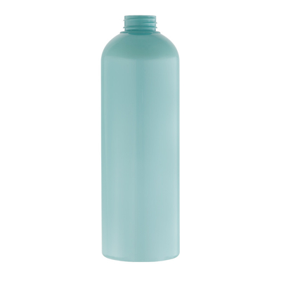 Cyan-blaue glatte kosmetische Verpackenmund-Größe 32mm der flaschen-700ml