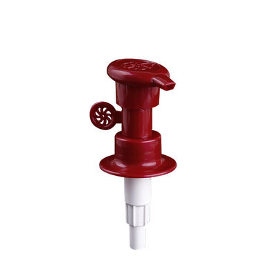 Rote befestigte Lotions-Zufuhr-Pumpe des Verschluss-ISO9001 für Körperpflege