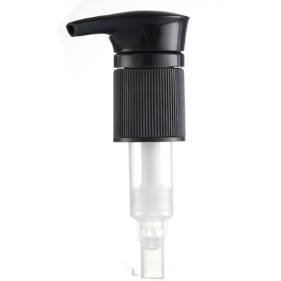 Schwarze gewundene Art kann kundengebundene Handdesinfizierer-Pumpe für Kosmetik sein