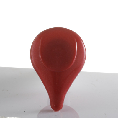 Kundenspezifischer roter Lotions-Pumpen-Kopf 24mm 2.2ML/T verhindern flüssiges Durchsickern