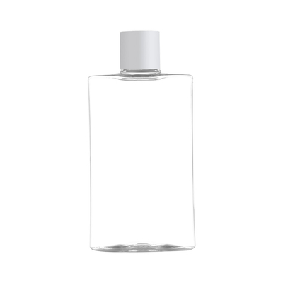Weiße transparente PCR-Plastikflaschen für Shampoo 200ml
