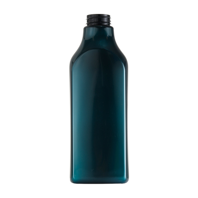Fertigen Sie dunkelgrünes Haustier-leere Lotions-Flasche für Badezimmer besonders an