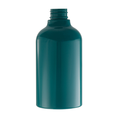 Heißes Verkaufs-cyan-blaues Shampoo-Körper-Lotions-Großhandelsparfüm Plastik-HAUSTIER Flasche mit Spray-Pumpe