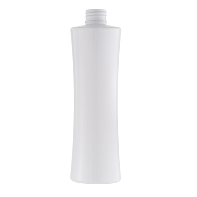 Kundenspezifisches Drucklotions-Quetschflasche-weißes flaches Plastik 250ml