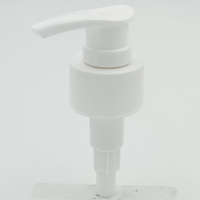28/24 Presse-kosmetischer Lotions-Pumpen-flacher Mund-Plastikpumpen-Kopf