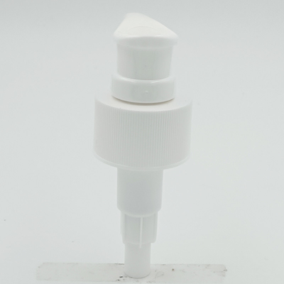 28/24 Presse-kosmetischer Lotions-Pumpen-flacher Mund-Plastikpumpen-Kopf